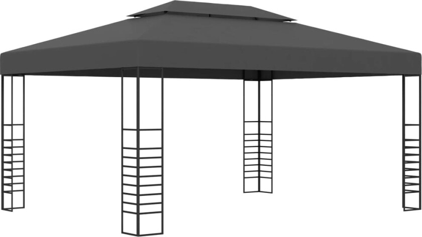 Paviljong 3x4 m antrasitt