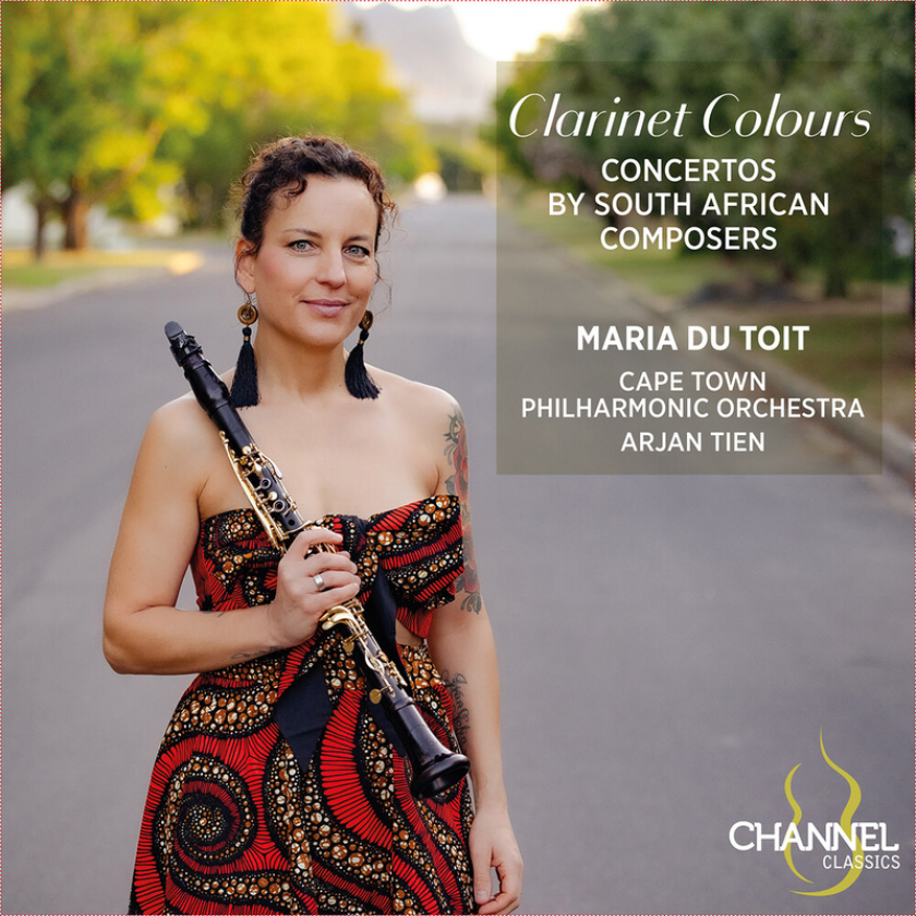 Maria Du Toit, Cape Town Philharmonic Orchestra, Arjan Tien Clarinet Colours CD