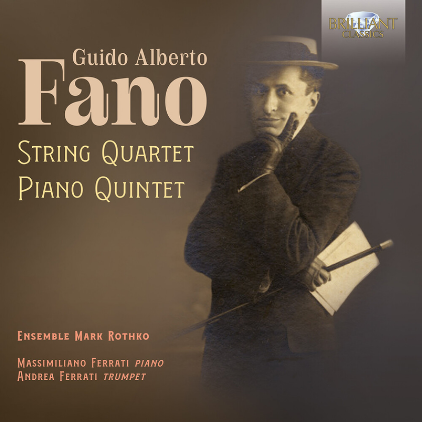 Ensemble Mark Rothko, Massimiliano Ferrati, Andrea Ferrati, Guido Alberto Fano Fano: String Quartet & Piano Quintet CD