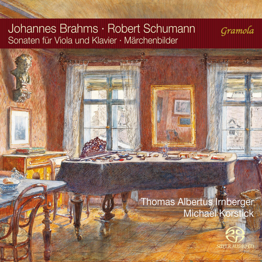 Thomas Albertus Irnberger, Michael Korstick Brahms / Schumann: Sonatas for Viola / Fairy Tale Pictures CD