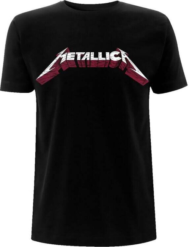 Metallica T-skjorte - Master Of Puppets Logo - S til 5XL - Herrer - svart