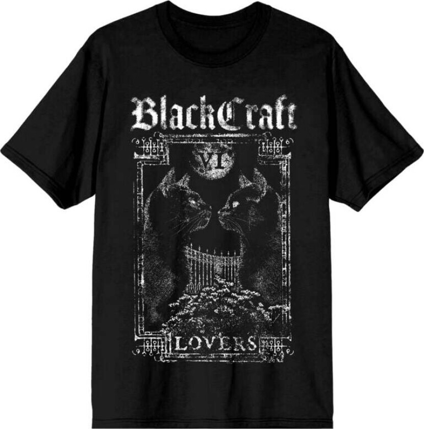 Goth T-skjorte - Cat Lovers - M til XXL - Herrer - svart