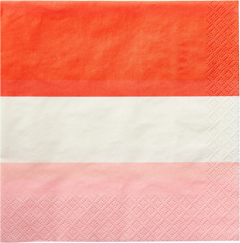 Marimekko Napkin Hennika - Pink - 24X24CM