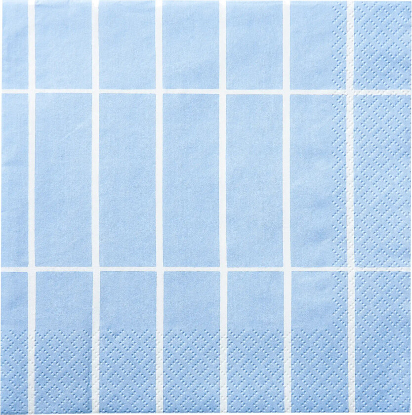 Marimekko Napkin Tiiliskivi - Blue - 24X24CM