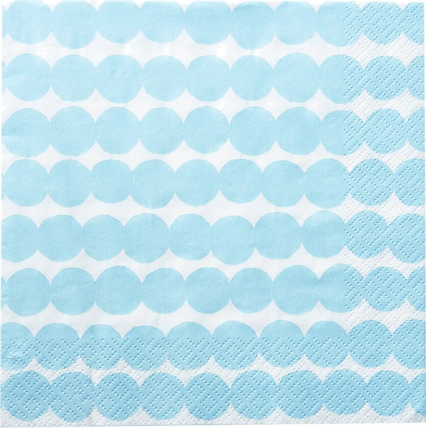 Marimekko Napkin Räsymatto - Blue - 24X24CM