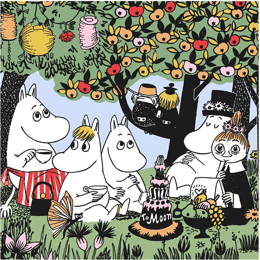 Moomin Napkin Partymuumi - Multi/patterned - 33X33CM