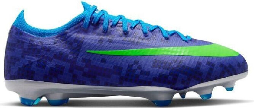 Air Zoom Mercurial Vapor 16 Pro FG X LEGO® - Blå/Grønn streik/Metallisk sølv Barn - Gress (FG), størrelse 33½