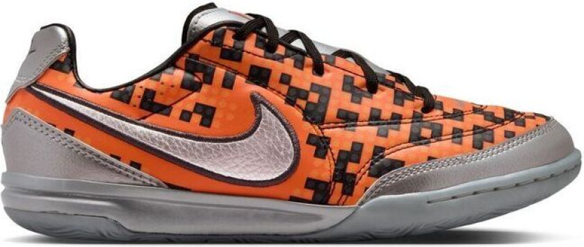 Tiempo Streetgato IC X LEGO® - Metallisk sølv/Neon oransje/Svart Barn - Innendørs (IC), størrelse 36