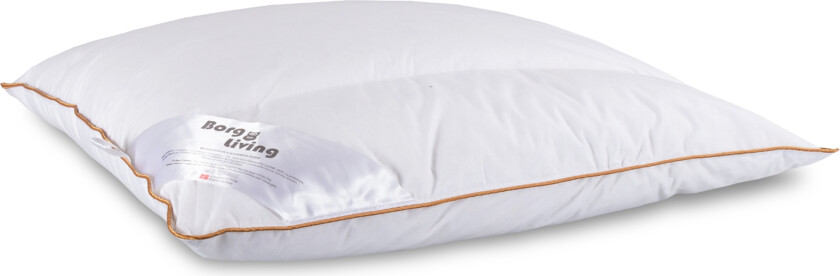 Hodepute - Mellom 4-kammer moskusdun hodepute - 60x63 cm - Borg Living