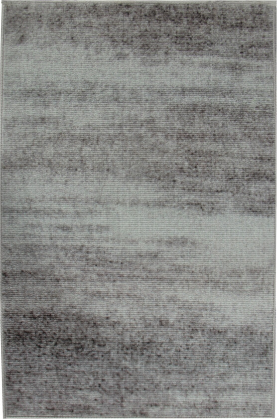 Gulvteppe 140x200 cm - Løst teppe med sklisikker bakside - Grått teppe med stonewashed effekt - Mykt teppe fra Nordstrand Home Tine