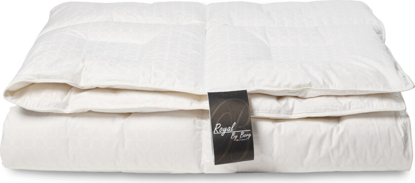 Moskusdundyne - 100% europeiske dun - Vinterdyne - 140x220 cm - Dansk produsert - Royal By Borg - Ekstra varm dyne