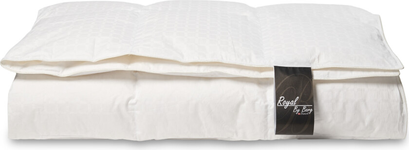 Moskusdundyne - 100% europeiske dun - Sommerdyne - 140x220 cm - Dansk produsert - Royal By Borg - Sval dundyne
