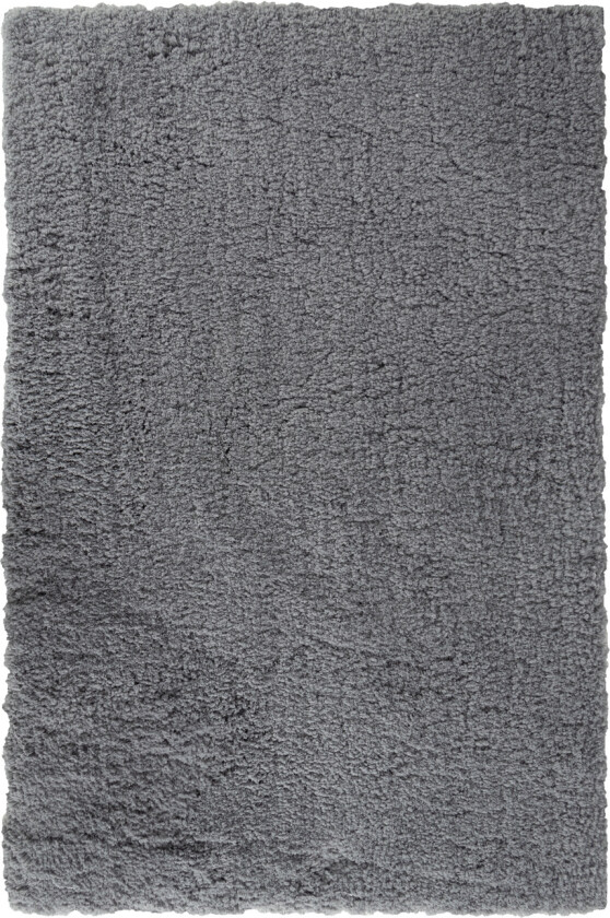 Gulvteppe 160x230 cm - Grå - Langt ryateppe med sklisikker bakside - Løst teppe fra Nordstrand Home