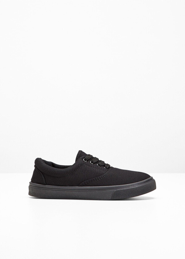 Sneakers i bomullskanvas