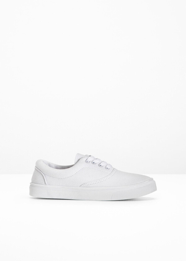 Sneakers i bomullskanvas
