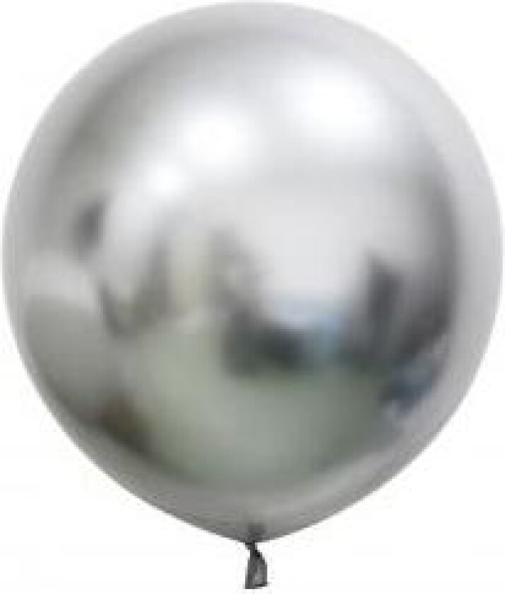 Ballonger - Sølv Platin 60 Cm / 2 Stk.
