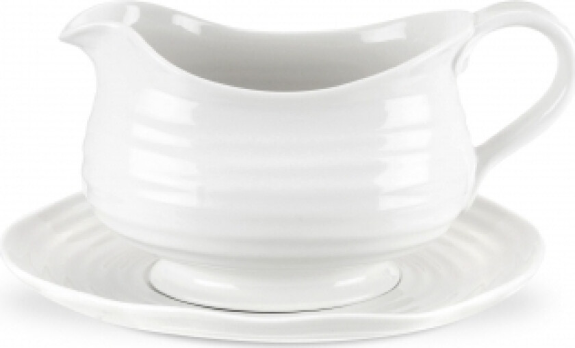 Portmeirion Sophie Conran White sausnebb med skål