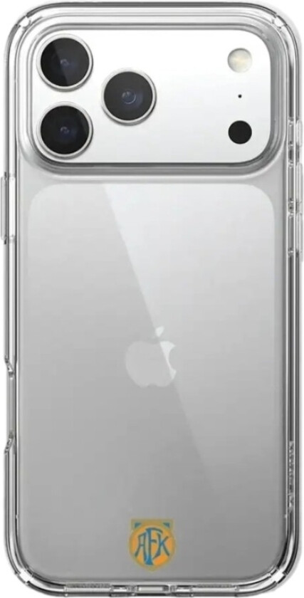 iPhone 17 Pro Aalesunds FK Clear case -mobildeksel, hvit