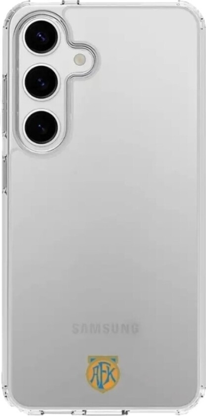 Samsung Galaxy S25+ Aalesunds FK Clear case -mobildeksel, hvit