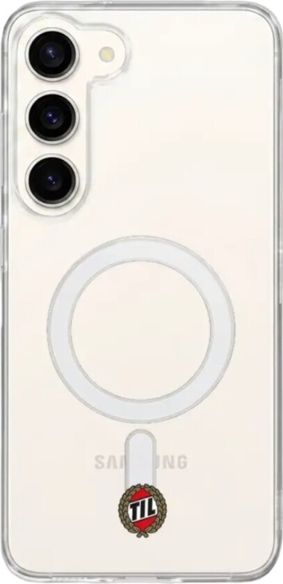 Samsung Galaxy S26+ Tromsø IL Clear case (MagSafe) -mobildeksel, hvit