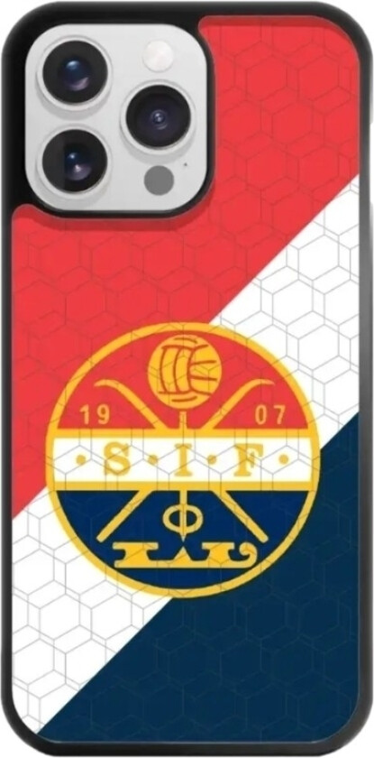 iPhone 16 Pro Max Strømsgodset 3D mobildeksel, svart