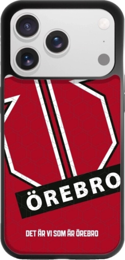 iPhone 17 Pro Max Örebro HK 3D mobildeksel, svart