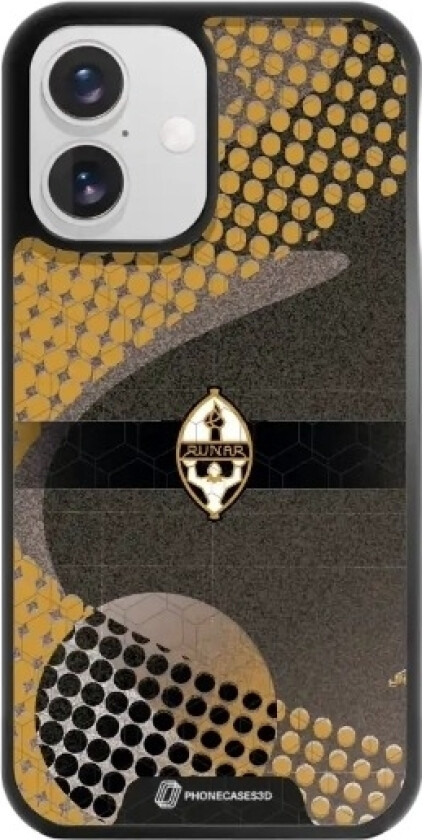 iPhone 16 IL Runar 3D mobildeksel, svart
