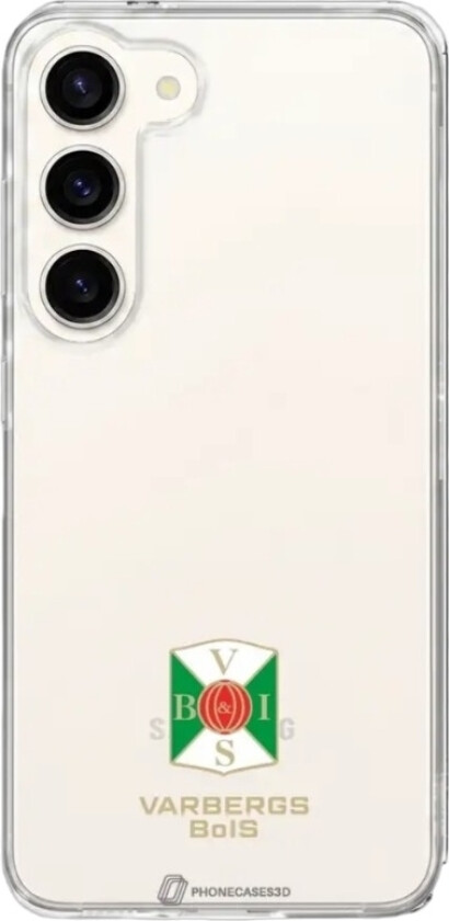 Samsung Galaxy S26 Varbergs BoIS Clear case -mobildeksel, hvit