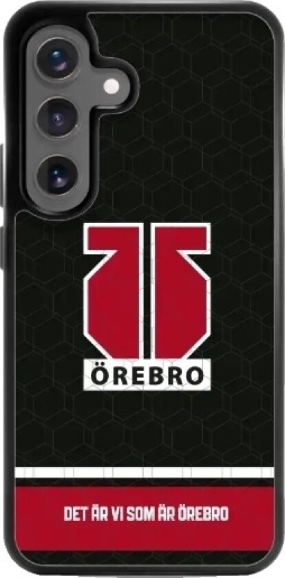 Samsung Galaxy S25 Örebro HK 3D mobildeksel, svart