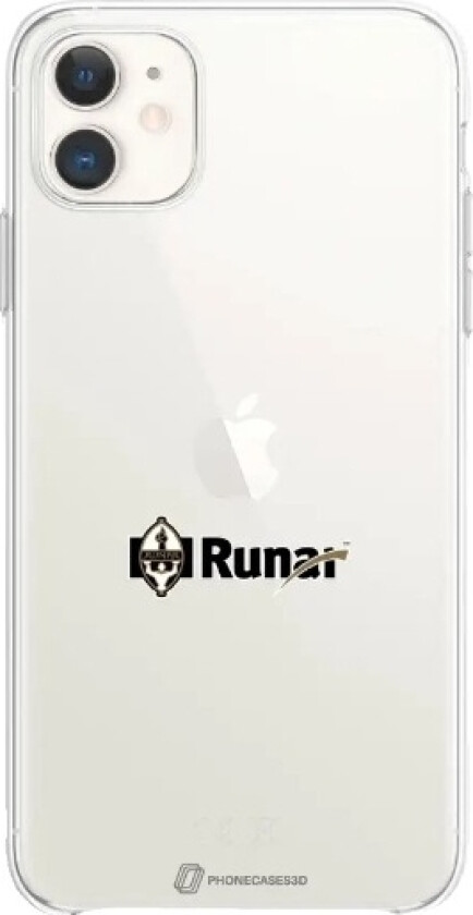 iPhone 11 IL Runar Clear case -mobildeksel, hvit