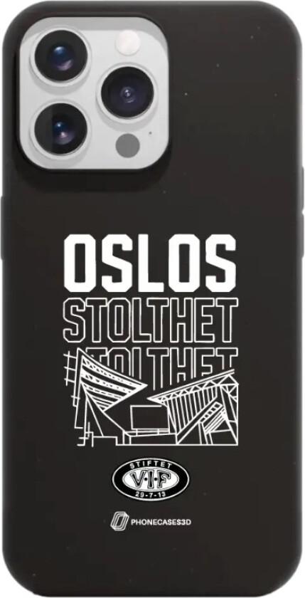 iPhone 13 Pro VIF komposterbart deksel, svart