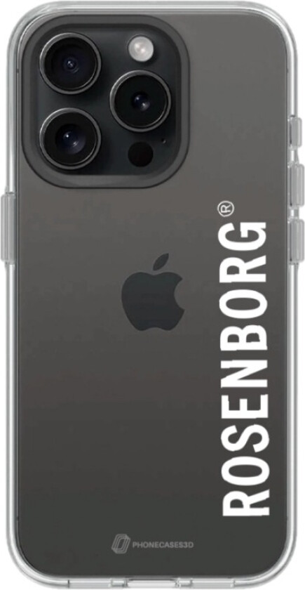 iPhone 16 Pro RBK Clear case -mobildeksel, svart