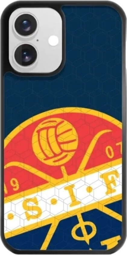 iPhone 16 Strømsgodset 3D mobildeksel, svart