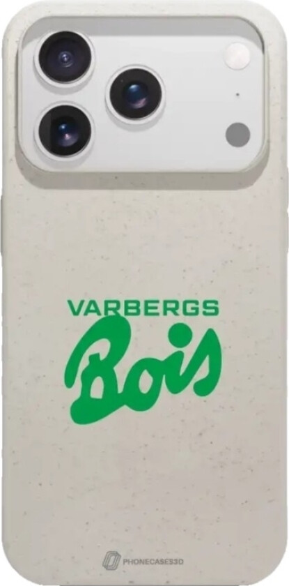 iPhone 17 Pro Max Varbergs BoIS komposterbart deksel, hvit