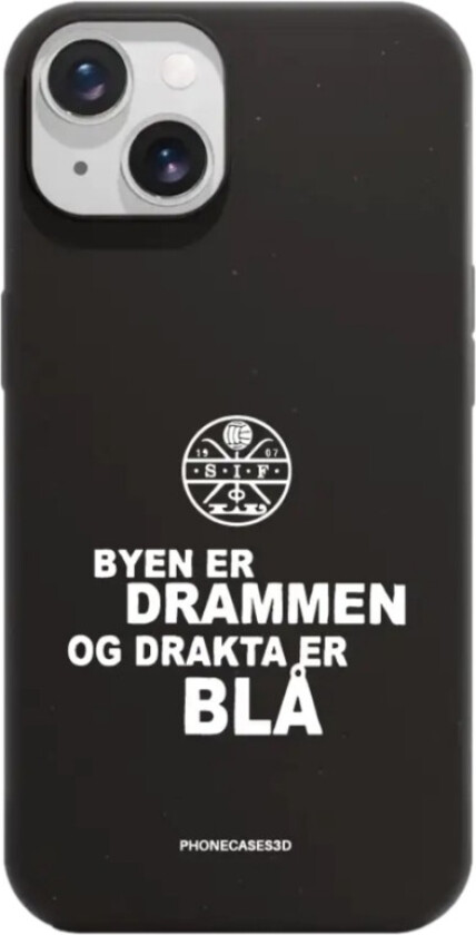 iPhone 14 Strømsgodset komposterbart deksel, svart