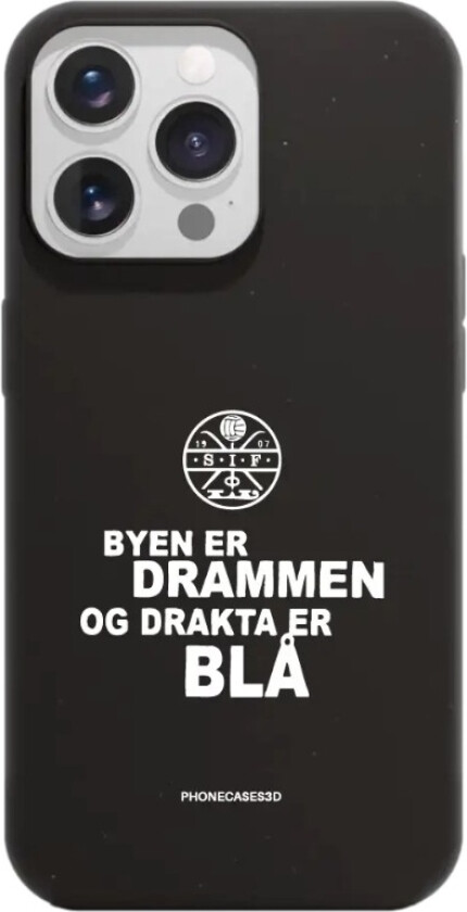 iPhone 13 Pro Strømsgodset komposterbart deksel, svart
