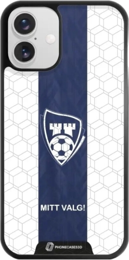 iPhone 16 Plus Sarpsborg 08 3D mobildeksel, svart