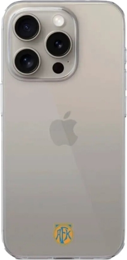 iPhone 16 Pro Max Aalesunds FK Clear case -mobildeksel, hvit