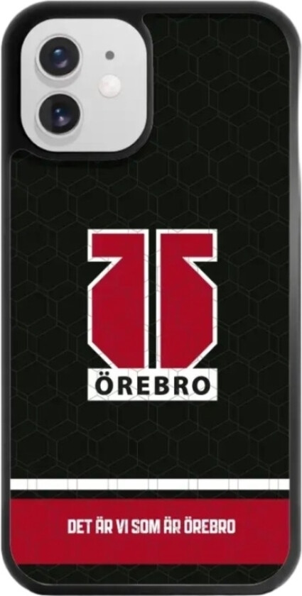 iPhone 12 Örebro HK 3D mobildeksel, svart