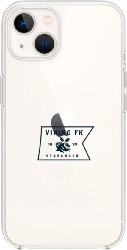 iPhone 13 Viking FK Clear case -mobildeksel, hvit