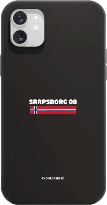 iPhone 11 Sarpsborg 08 komposterbart deksel, svart