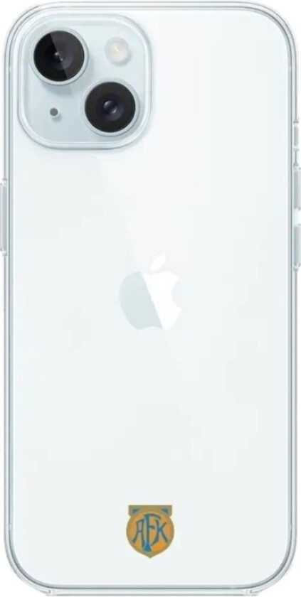iPhone 15 Aalesunds FK Clear case -mobildeksel, hvit