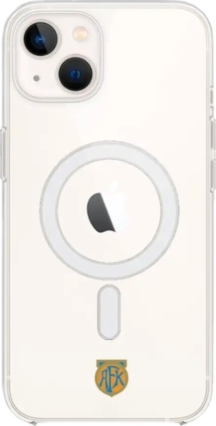 iPhone 13 Aalesunds FK Clear case (MagSafe) -mobildeksel, hvit
