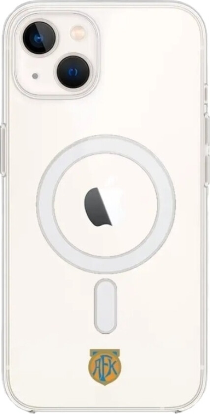 iPhone 14 Aalesunds FK Clear case (MagSafe) -mobildeksel, hvit