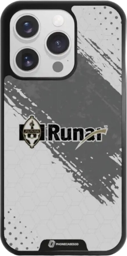 iPhone 16 Pro IL Runar 3D mobildeksel, svart