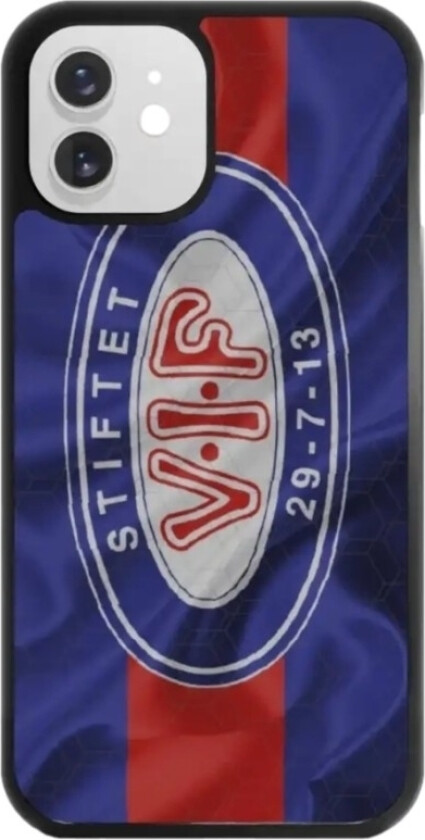iPhone 12 VIF 3D mobildeksel, svart
