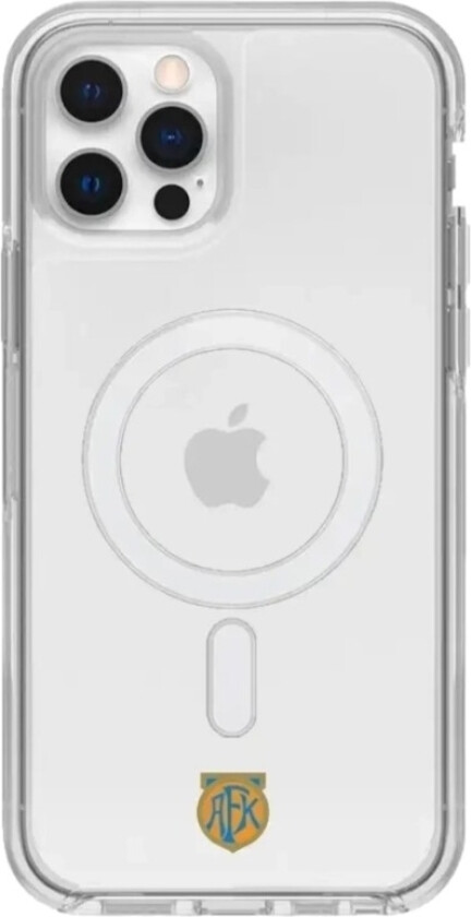 iPhone 12 Aalesunds FK Clear case (MagSafe) -mobildeksel, hvit