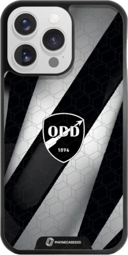 iPhone 13 Pro Odds Ballklubb 3D mobildeksel, svart