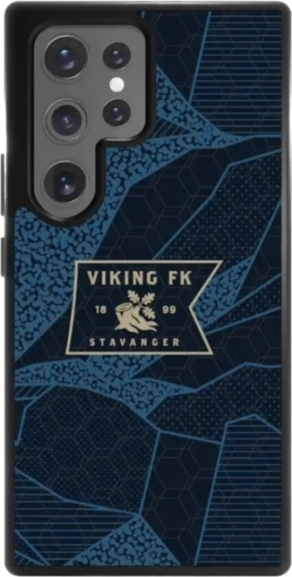 Samsung Galaxy S25 Ultra Viking FK 3D mobildeksel, svart
