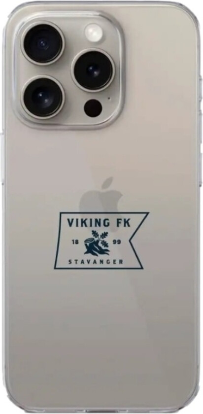 iPhone 16 Pro Viking FK Clear case -mobildeksel, hvit